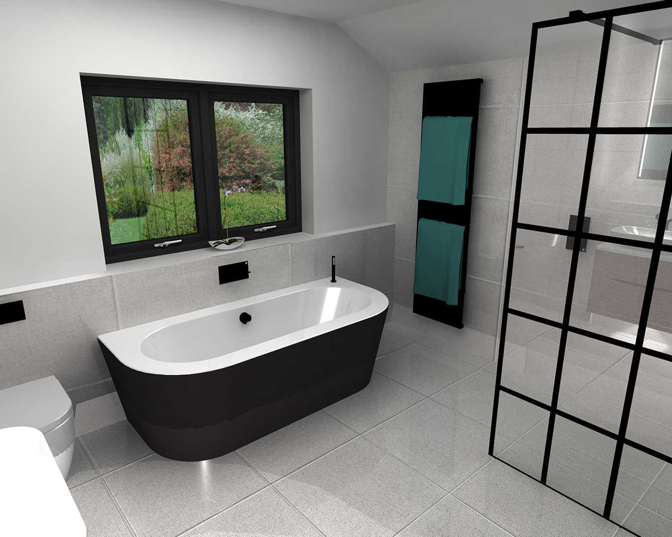 bathrooms hindhead